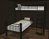 Black and Grey Bunk Beds