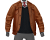 UW Preppy Leather Jacket