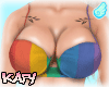 Pride colours Bikini