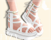 F! Sandals White