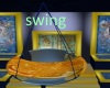 golden blue cuddle swing