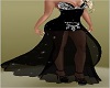 Black Star Gown Glitter