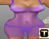MrsJ Purple Sheer Dress