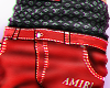 B Amiri red pants