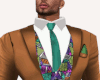 Brown Full Suit w/Vest