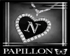 *P Black heart "N"