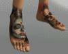 llzM.. Death Feet Tattoo