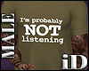 iD: Not Listening GrnTat