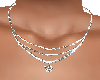 Silver Necklace wDiamond