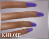 K purple nails sm hands