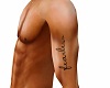 SL Fearless Arm Tattoo