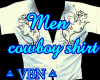 Man cowboy shirt