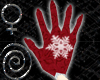 Red Snowflake Gloves