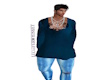 royal blue sweater