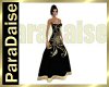 PD]Gold on Black Gown