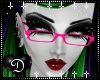{D} Pin-Up Glasses PINK