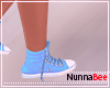 N. Nina Blue Sneakers