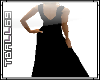 Black Drape Dress