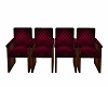 [MAE]Runway chairs red