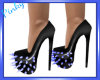 Blue Spiked Shoes