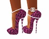 Pink Leopard CC Heels