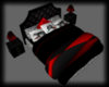 Red/Blk 6 Pose Sleep Bed
