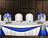 Royal Blue Head Table