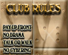 CLUB RULES