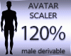 120 avatar scaler
