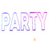 JN Neon Party Sign