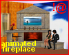 !@ Animated fireplace