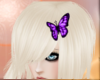Butterfly hair - Purple