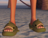 Matcha Shark Slipper
