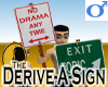 Derive-A-Sign +V