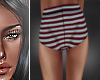 Striped Shorts PU S