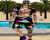90s Vibe Shorts+Tats