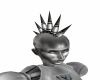 cyborg metal mohawk hair