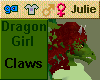 Dragon Girl - Claws