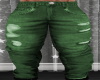 Trendy Mens Green Jeans