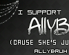 -AB- Support Sticker