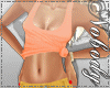 ! Tied Tank in Peach
