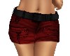 RED JEAN SKIRT