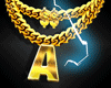 #GOLD NECKLACE 2 CHAINS