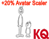 KQ +20% Avatar Scaler