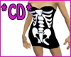 *CD* skeleton Dress