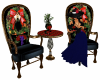 Yule Tea Chat Chairs