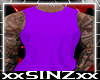 H. Pajama Tank Purple M