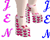 Pink Heart Heels
