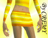 ¤C¤ Mini skirt Gold