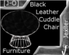 [J-O]Black Cuddle Chair